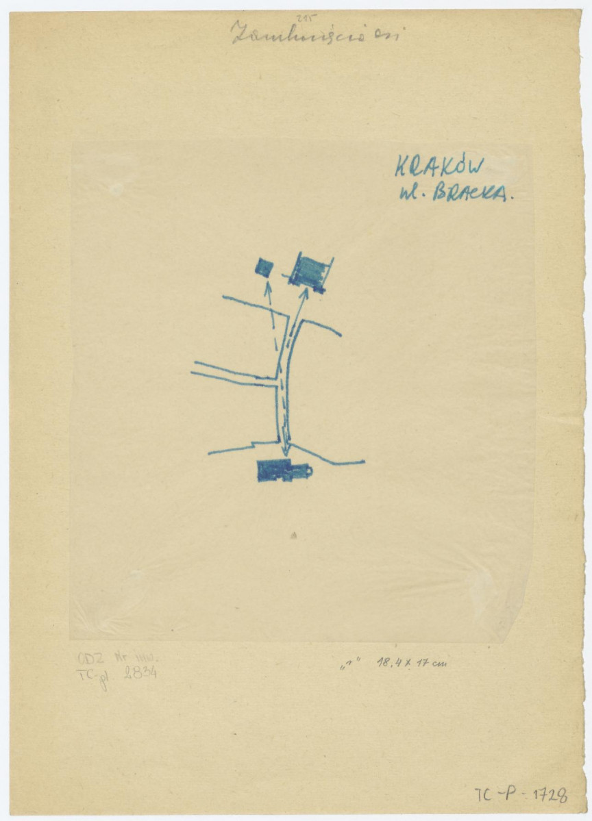 zamknięcie osi ul. Brackiej, skan 1