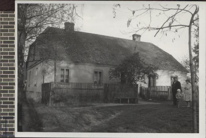 zespół dworski nr I, czworak, skan 2