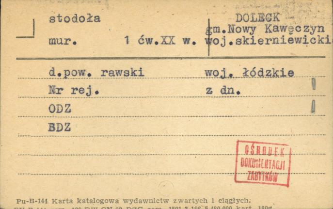 stodoła, skan 1