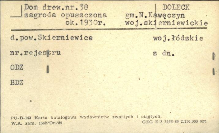 dom, skan 1