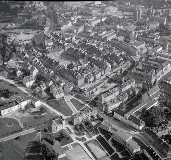 zespól urbanistyczny. Widok Starego Miasta od strony północnej - wschodniej, skan 1