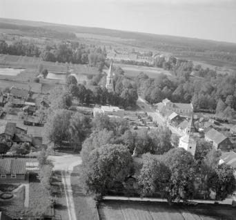 układ przestrzenny. Widok ogólny od strony południowej, skan 1