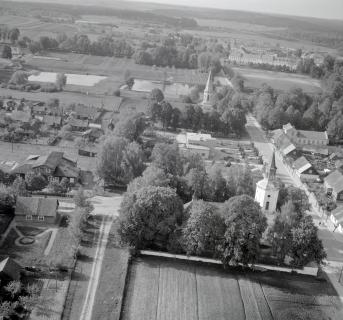 układ przestrzenny. widok ogólny od strony wschodniej, skan 1