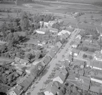 fragment zabudowy centrum od strony południowej -wschodniej, skan 1
