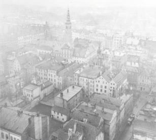 rynek. Zabudowa bloków przyrynkowych, skan 1