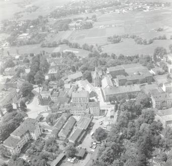 zabudowa miasta. Zabudowa Przedmieścia Wrocławskiego od strony wschodniej, skan 1