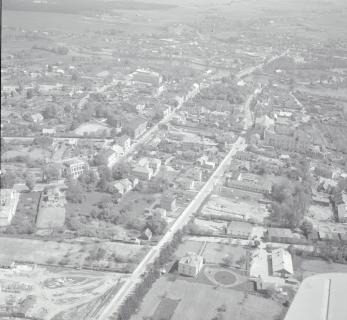 układ przestrzenny. Widok ogólny od strony zachodniej, skan 1