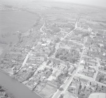 układ przestrzenny. Widok ogólny od strony wschodniej, skan 1