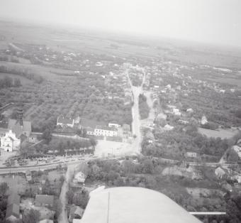 układ przestrzenny. Widok ogólny układu przestrzennego miasta, skan 1