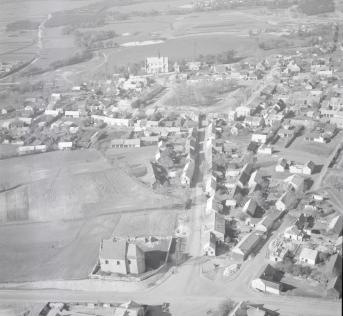 układ urbanistyczny. Widok ogólny miasta od strony wschodniej, skan 1