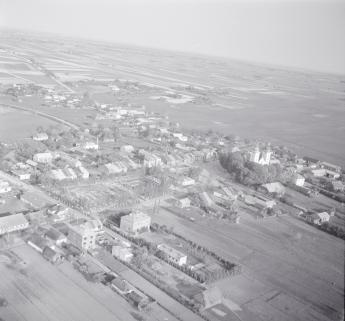 układ przestrzenny. Widok ogólny od strony zachodniej, skan 1
