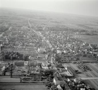 układ przestrzenny. Widok ogólny układu  od strony południowej - wschodniej, skan 1