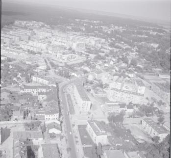 układ urbanistyczny. Widok ogólny układu miasta od strony południowej  , skan 1