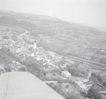 Zabudowa południowej części  miasta od strony zachodniej, skan 1