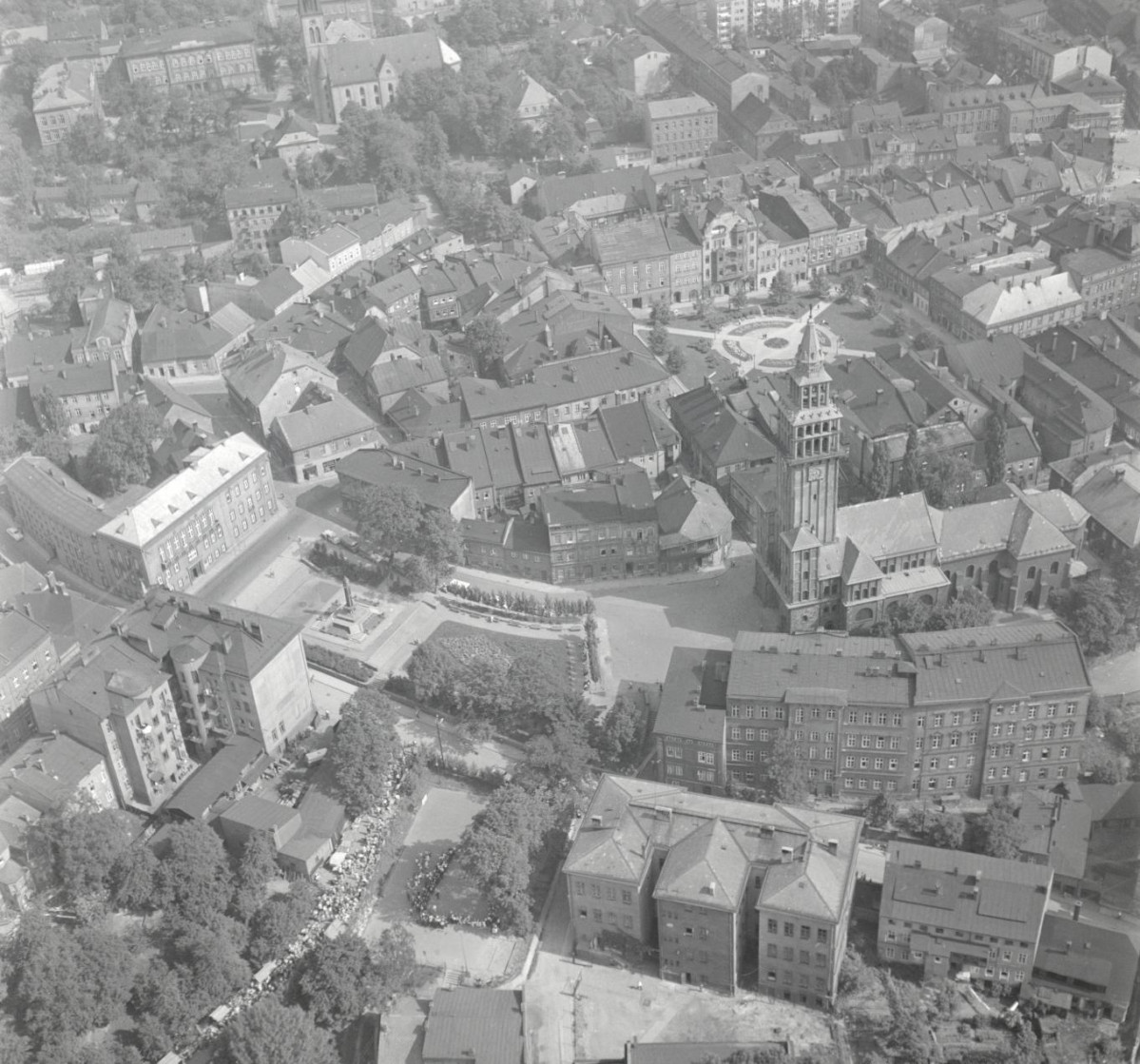 Fragment Starego Miasta od strony południowej, skan 1