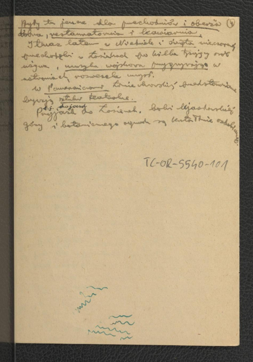 wypis z Gołębiowski Ł., Opisanie historyczno-statystyczne miasta Warszawy, Warszawa 1827, s. 123 dotyczący miejscowego pałacu, skan 4