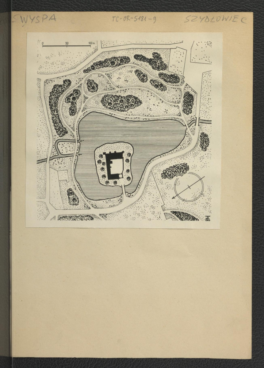 reprodukcja planu ogrodu zamkowego w tej miejscowości wykonana przez G. Ciołka w 1949 r. na podstawie planu z roku 1825 – zamieszczona w Ciołek G., Ogrody polskie, Warszawa 1954, s. 197 , skan 1