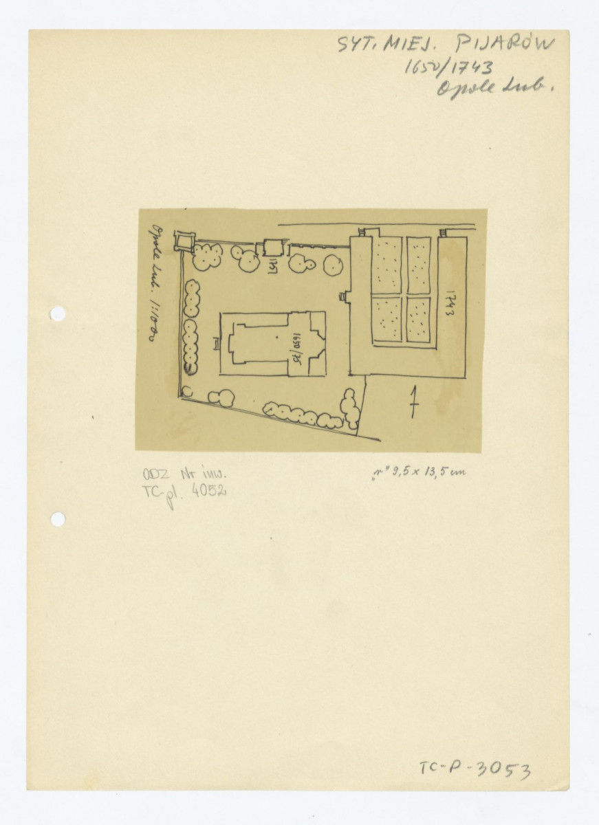 sytuacja miejska klasztoru, skan 1