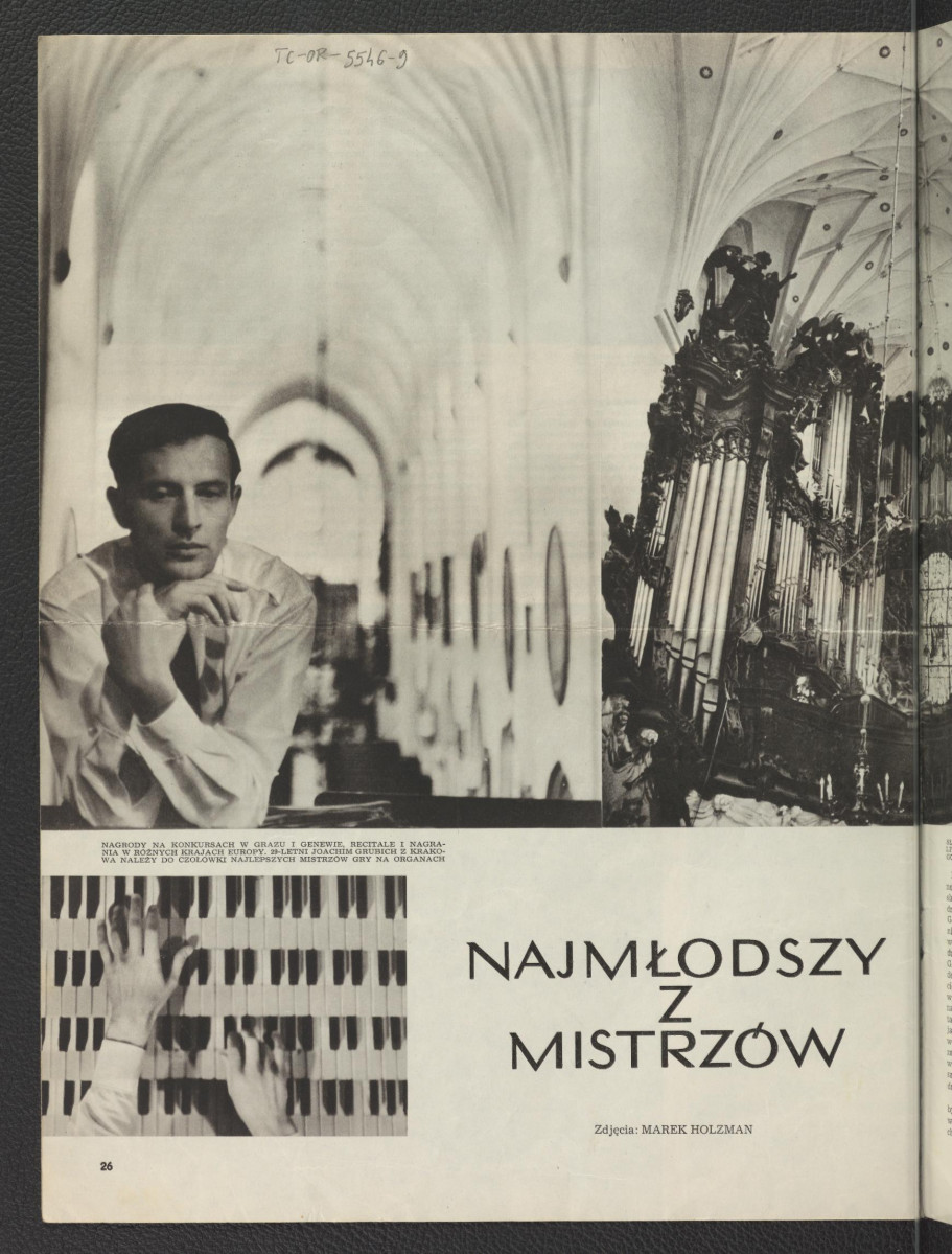 3 karty z czasopisma zawierające artykuł autorstwa G. Ciołka pt. Wilanów anno 1964 wraz z kolorowymi reprodukcjami fotografii zespołu pałacowego autorstwa Tadeusza Rolke           , skan 4