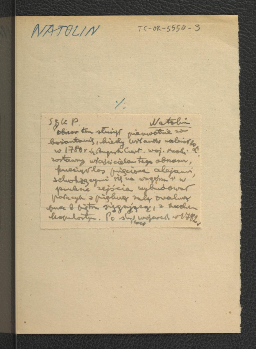 wypis z Słownik Geograficzny Królestwa Polskiego, t. VI, s. 932, skan 1