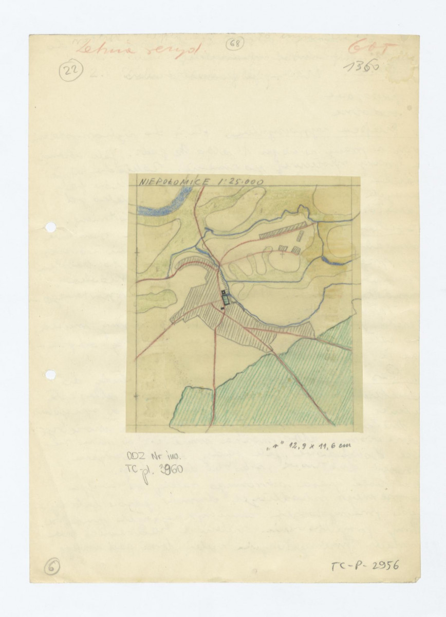 plan sytuacyjny ogrodów, skan 1