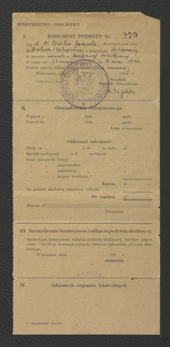 prawdopodobnie odnośnik do Zeitschrift des Deutschen Vereins für Kunstwissenschaft (…) 1940, s.267-285; pierwsze plany ogrodu Saskiego, skan 2