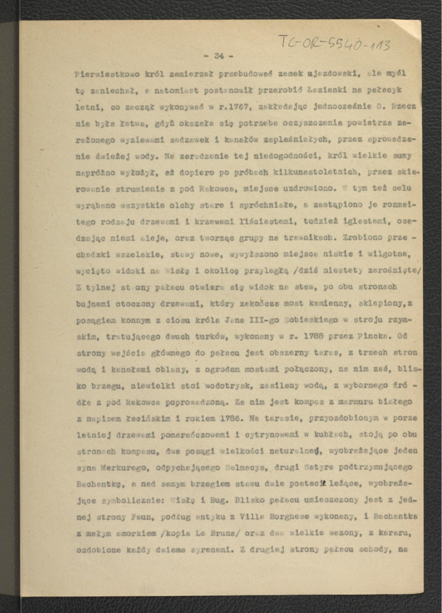 wypis stron 34-36 z nieznanego dzieła, skan 1