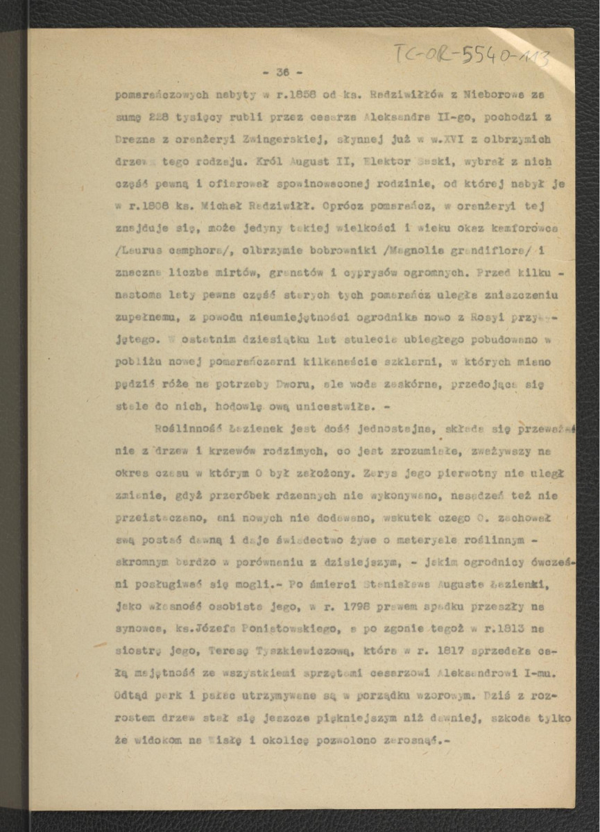 wypis stron 34-36 z nieznanego dzieła, skan 3