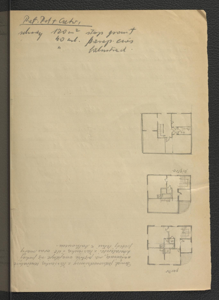 notatki dotyczące kosztorysu przedsięwzięcia związanego z renowacją ogrodu Pałacu Kazimierzowskiego; czternaście kart , skan 12