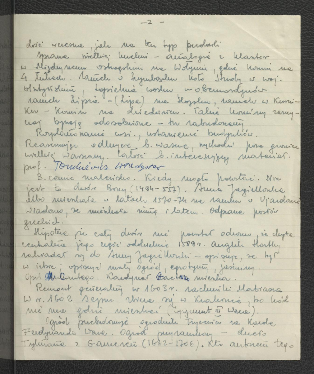komentarze do referatu G. Ciołka z 21 grudnia 1959 r.: S. Herbst, B. Gwagnin, W. Tomkiewicz, Z. Rewski, Z. Mączeński, A. Miłobedzki, G. Ciołek, A. Monkowski; trzy karty , skan 2