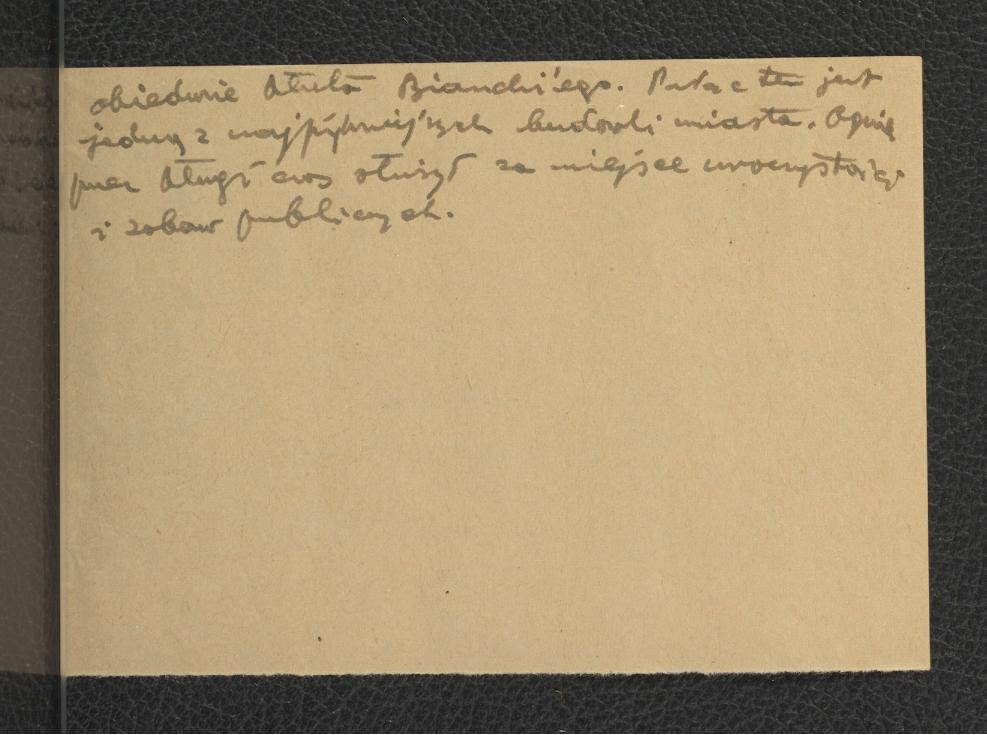 wypis z Słownik Geograficzny Królestwa Polskiego  t. XIII, s. 79 dotyczący miejscowego pałacu w latach 60. XVIII w., skan 2