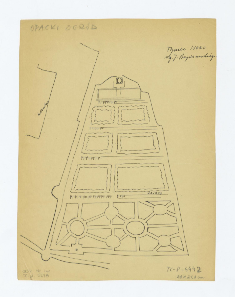 szkic planu sytuacyjnego, skan 1