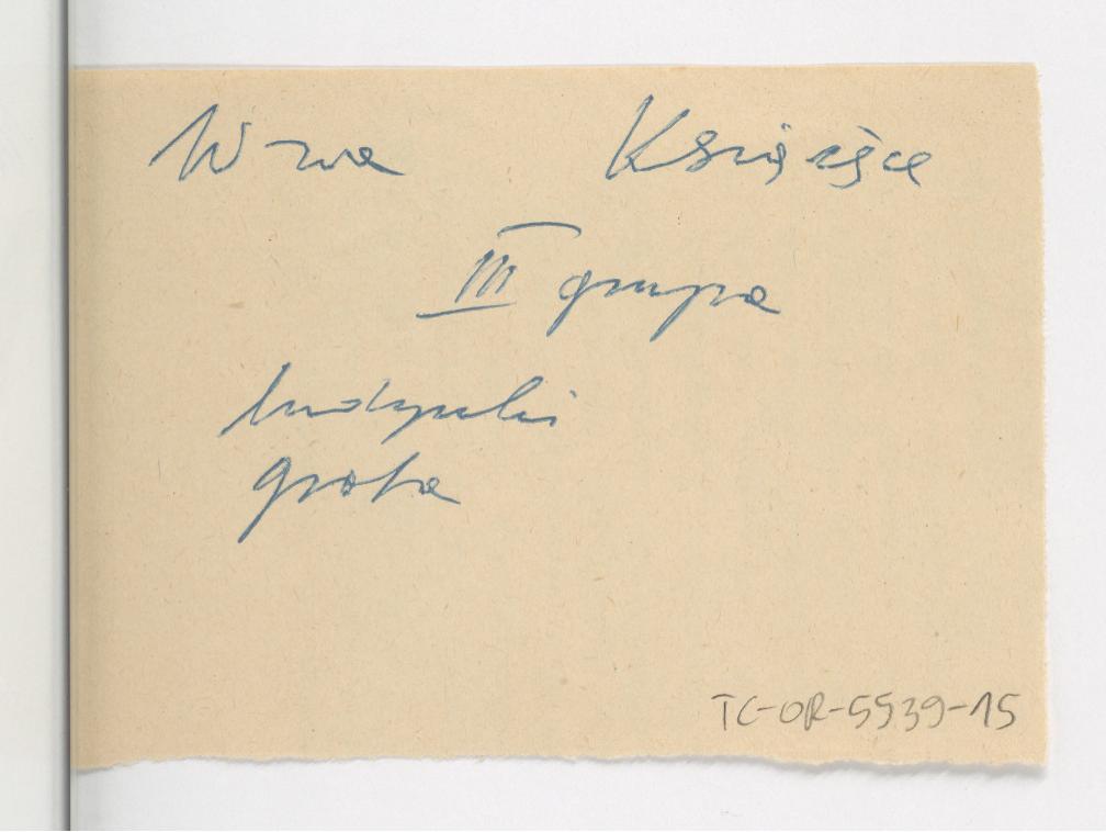 odnośnik do Spis zabytków architektury i budownictwa 1964, trzecia grupa; s.7, nr.90, skan 1