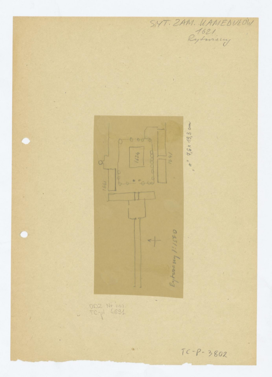 plan sytuacyjny klasztoru, skan 1