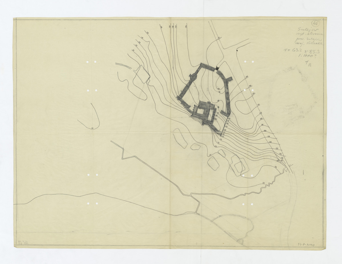 plan sytuacyjno - wysokościowy, skan 1