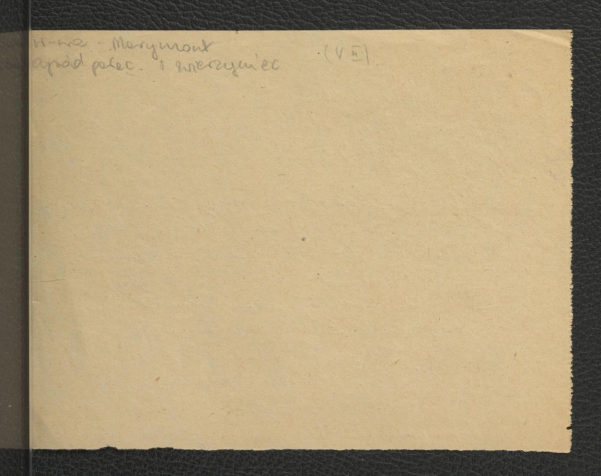 wypis z Szymanowski W., Królestwo Polskie…, Warszawa 1859, s. 21 dotyczący pałacyku letniego wzniesionego z inicjatywy Marii Kazimiery Sobieskiej, a następnie przebudowanego za Augusta III; dwie karty , skan 2