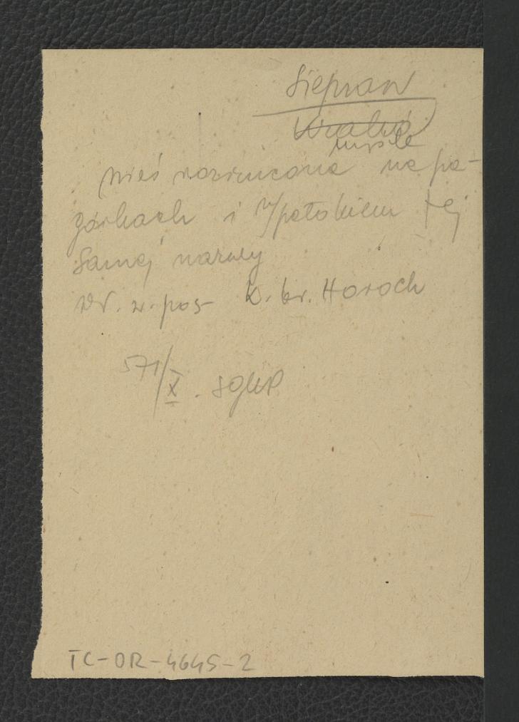 wypis z Słownik Geograficzny Królestwa Polskiego t. X, s. 571 wzmiankujący usytuowanie miejscowej wioski i pałacu przynależącego do K. Horocka , skan 1