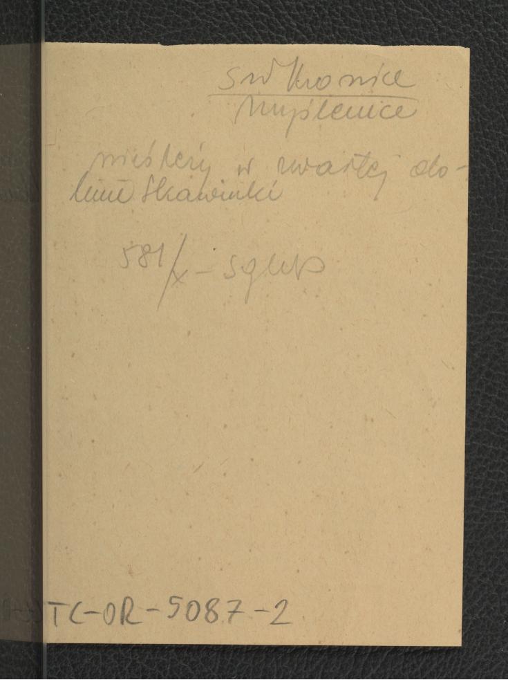 odsyłacz do Słownik Geograficzny Królestwa Polskiego t. XI, s. 581 wzmiankujący usytuowanie miejscowej wioski , skan 1
