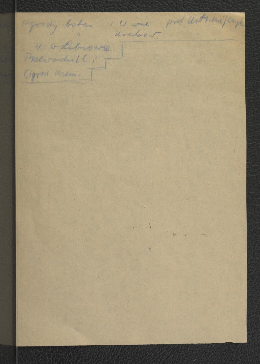 tekst dotyczący tej posesji; dwie karty , skan 3