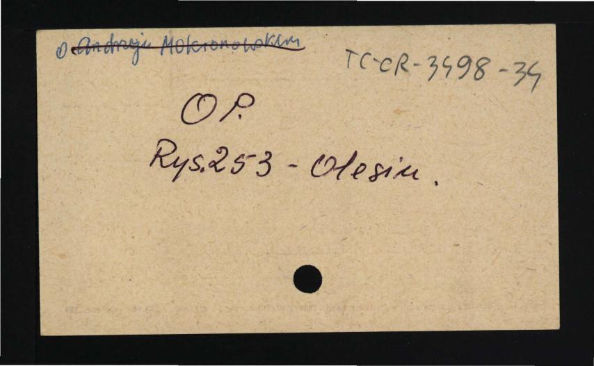 odsyłacz do rys. 253 - Olesin z  Ogrody Polskie Gerarda Ciołka Warszawa 1954 r., skan 1