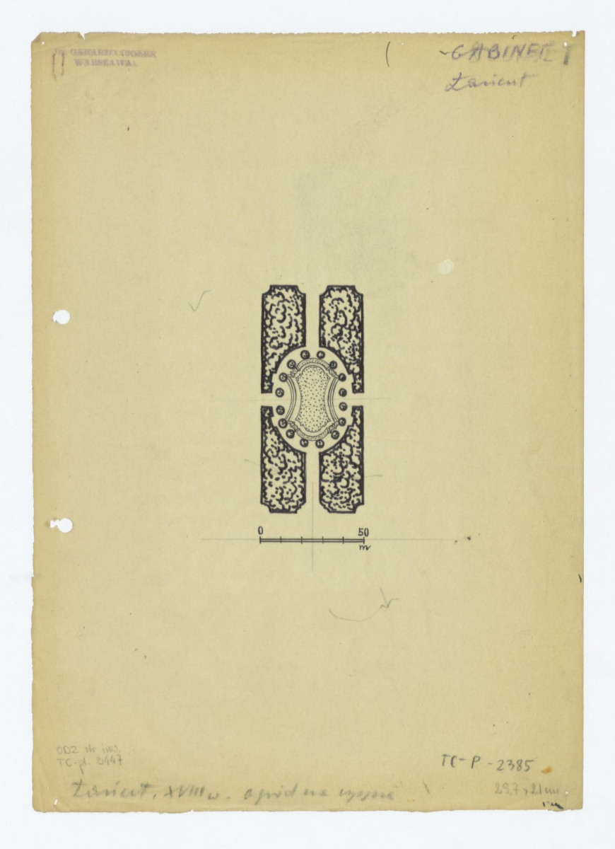 plan sytuacyjny XVIII w., skan 1