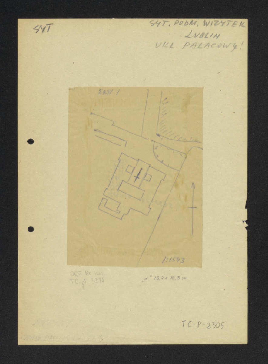 plan sytuacyjny klasztoru, skan 1