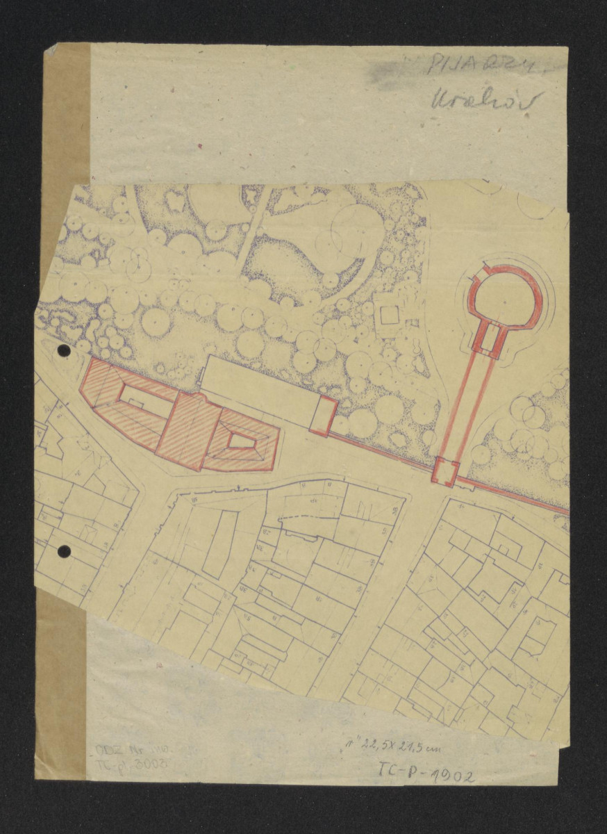 plan sytuacyjny klasztoru, skan 1