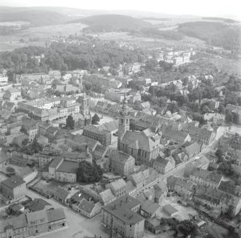 widok ogólny miasta od strony płd.-wsch., skan 1
