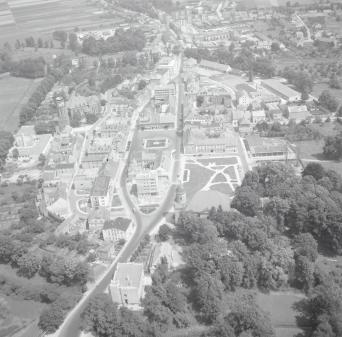 widok ogólny centrum miasta od strony płn., skan 1