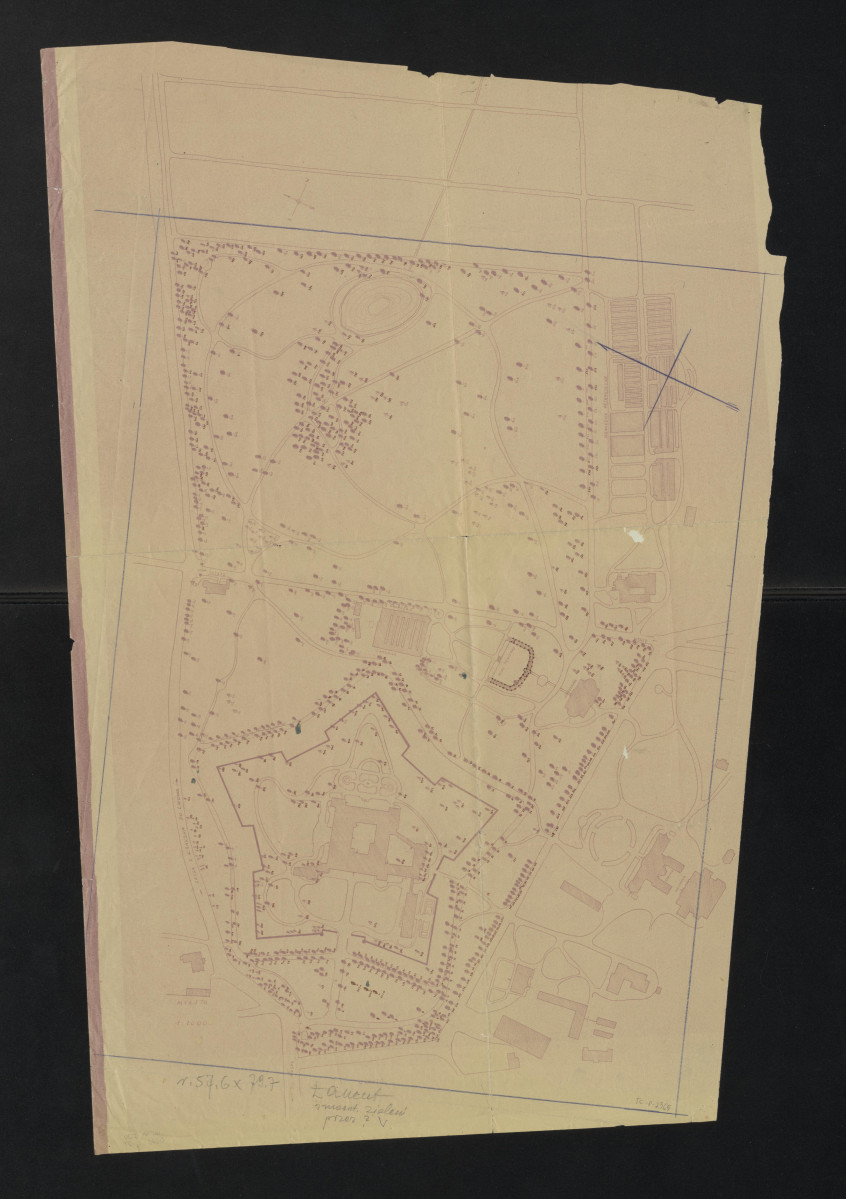 plan inwentaryzacji zieleni, skan 1