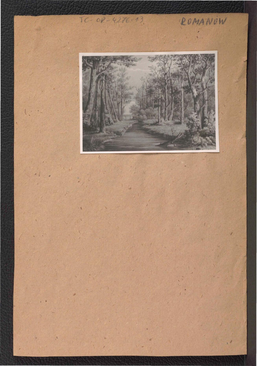 fotografia czarno-biała obrazu, skan 2