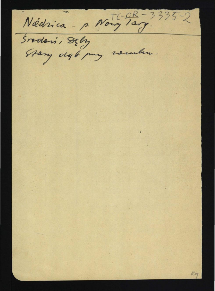 odsyłacz do Środoń A., Inwentarz zabytkowych dębów w Polsce w: „Ochrona Przyrody”, R. 14 (1934) wzmiankujący stary dąb w pobliżu zamku , skan 1