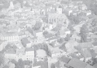 widok ogólny miasta od strony płd., skan 1