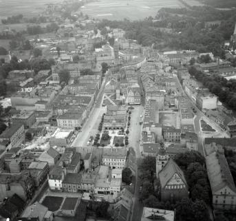 układ urbanistyczny miasta od strony zachodniej, skan 1